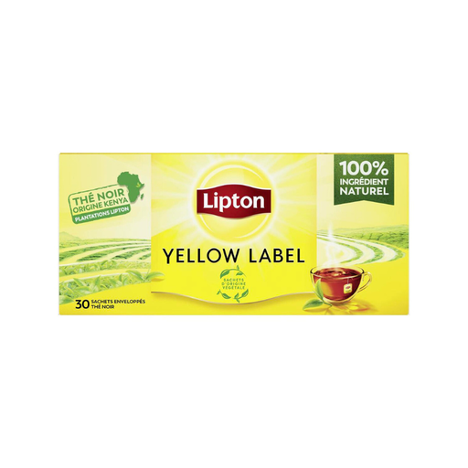 [E00006155] Lipton - Thé Yellow x30s - 60g