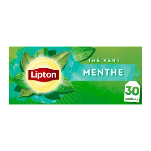 [E00006157] Lipton - Thé Vert Menthe - x30