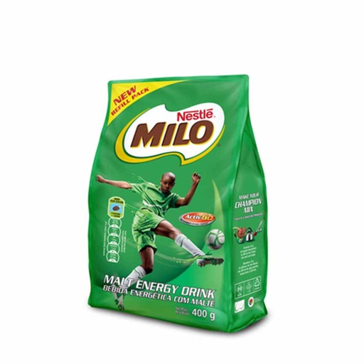 [E00016008] Milo - Chocolat en Poudre - Sachet - 400g