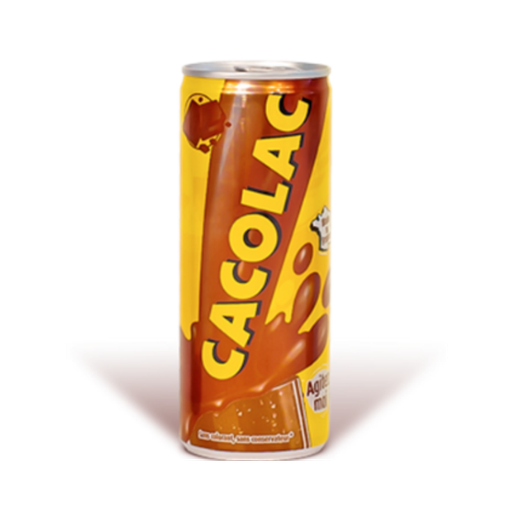 [E00020196] Cacolac - Boisson Chocolat - Canette - 25cl
