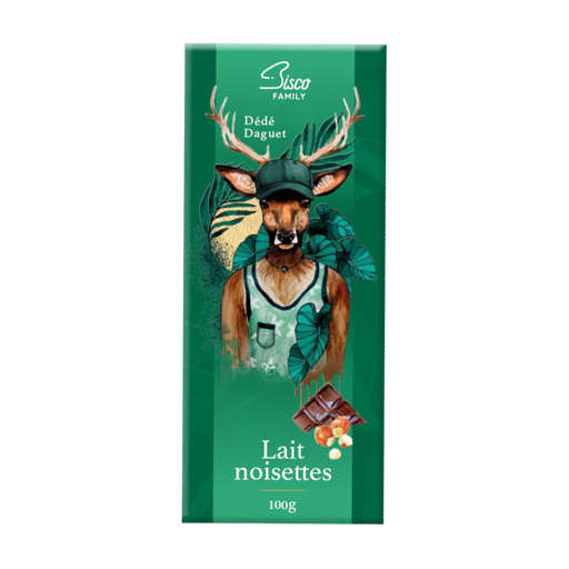[E00030004] Biscochoc - Chocolat Lait Noisettes - 100g