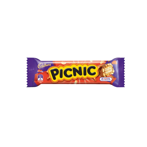 [E00030010] Picnic - Barre chocolat - 46g