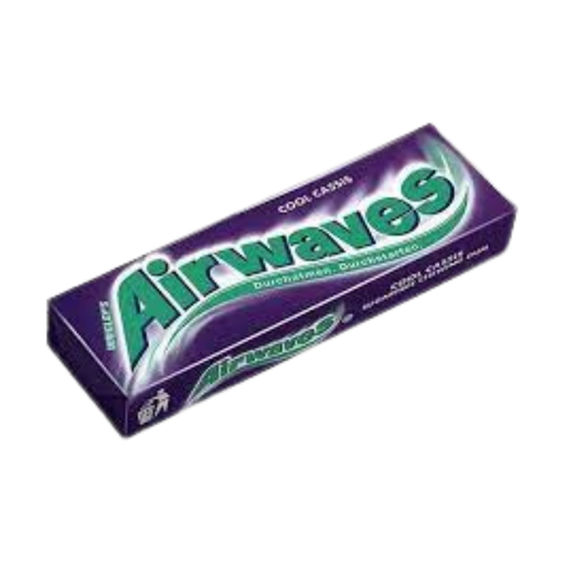 [E00038004] Airwaves - Chewing Gum - Cassis - 14g
