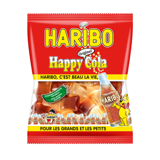 [E00027028] Haribo - Bonbon Happy Cola - 120g