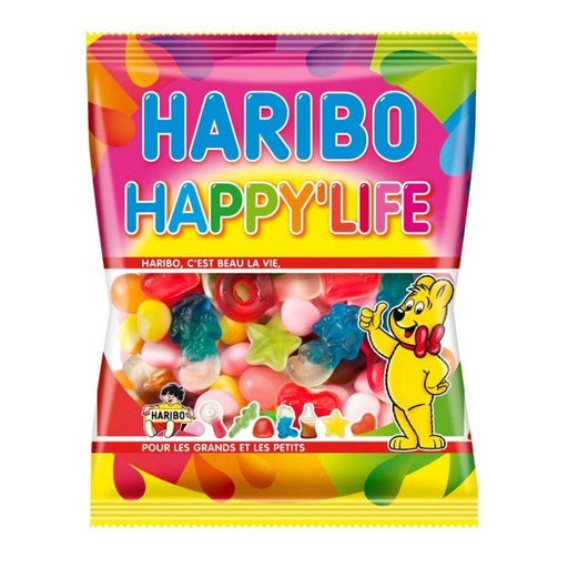 [E00027033] Haribo - Bonbon Happy Life - 120g