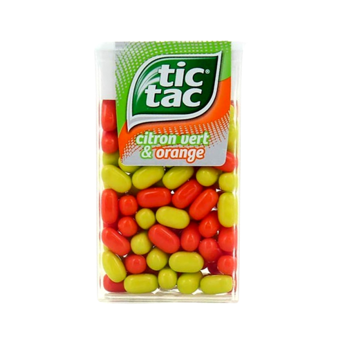 [E00027060] Tic tac - Lime orange - 18g