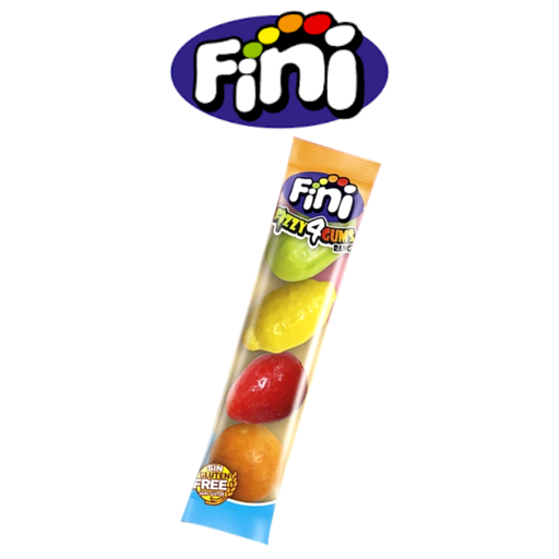 [E00032009] Fini - Chewing gum 4 fruits - 1U