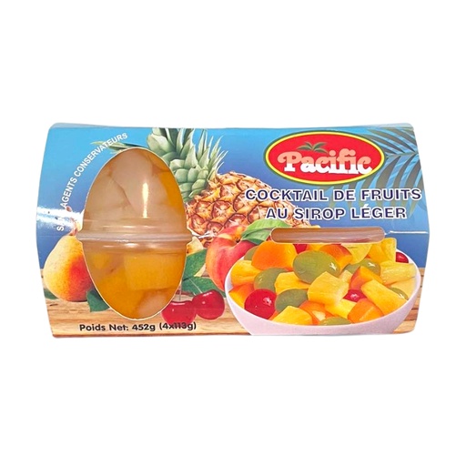 [E00023190] Pacific - Coupelle Fruits Cocktail - 4x133g