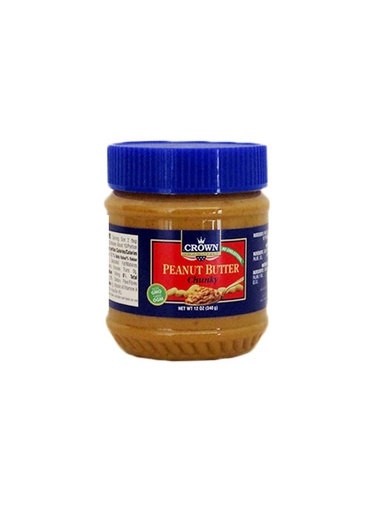 [E00023007] Crown - Beurre de cacahuète chunky - 340g