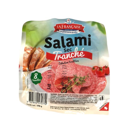 [E00031012] La Française - Saucisson Salami x8 - 170g