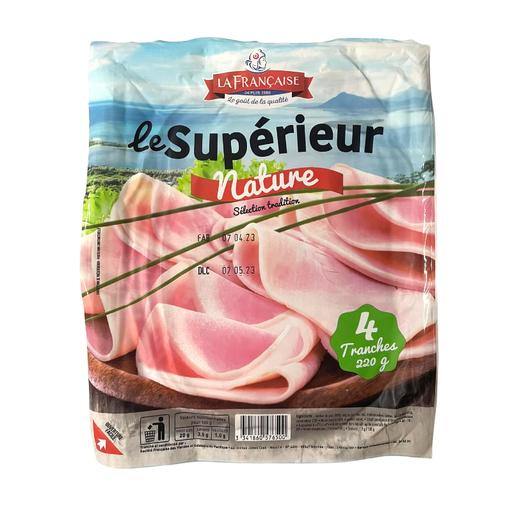 [E00031018] La Française - Jambon Supérieure x4 - 220g