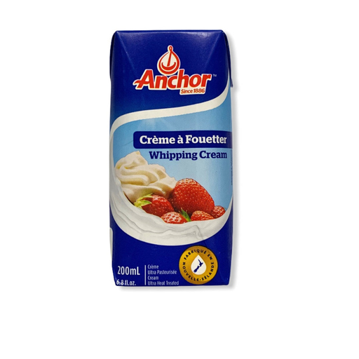 [E00004132] Anchor - Crème fraîche - 200ml