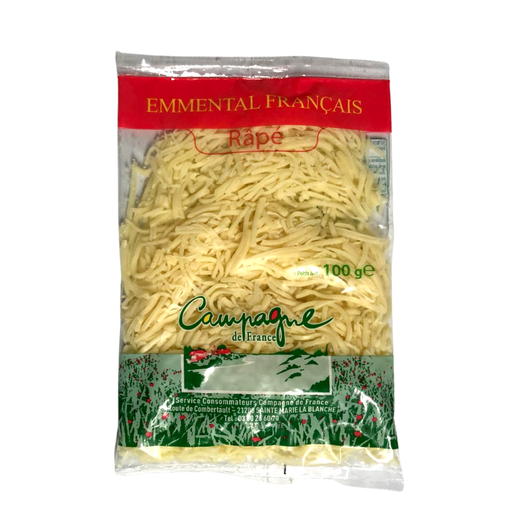 [E00004013] Campagne de France - Emmental râpé - 100g