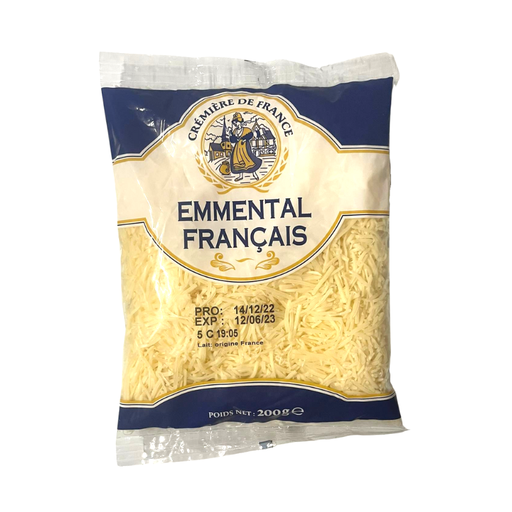 [E00004022] Crémière de France - Emmental rapé - 200g