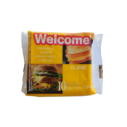 [E00022033] Welcome - Fromage 10 tranches - 200g