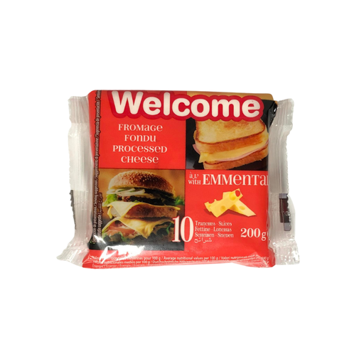 [E00022110] Welcome - Emmental 10 tranches - 200g