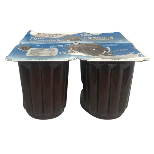 [E00024047] Tennessee farm - Flan au chocolat - 4x100g