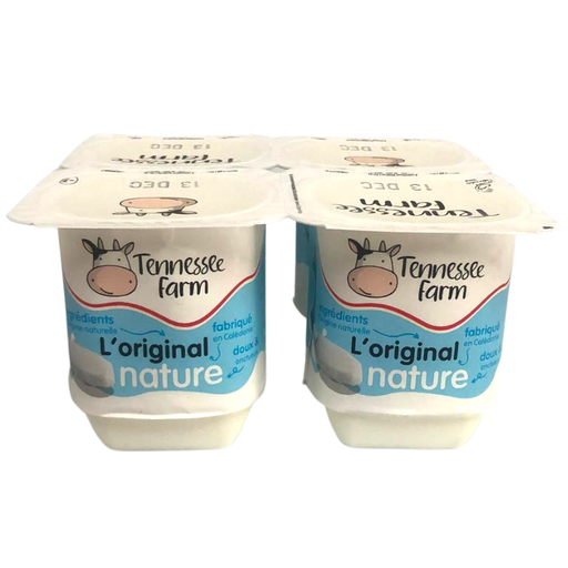 [E00024050] Tennessee Farm - Yaourt Nature - 4x100g