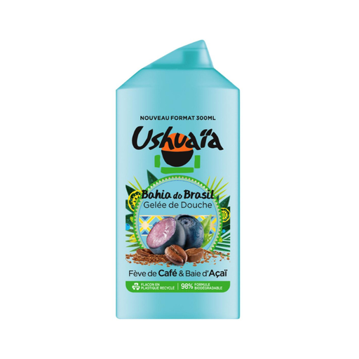 [E00002040] Ushuaïa - Gel Douche Café et Açaï - 300ml