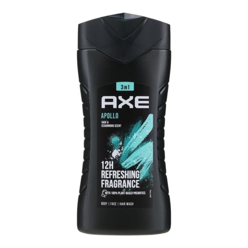 [E00006134] AXE - Gel douche - Apolo - 250ml