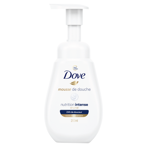 [E00006139] Dove - Mousse de douche nutrition intense - 200ml