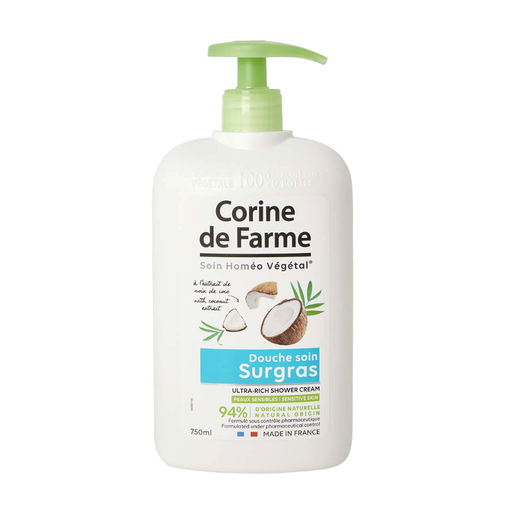 [E00027080] Corine de farme - Gel douche Coco - 750ml