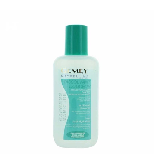 [E00002020] Gemey maybelline - Dissolvant douceur - 125ml