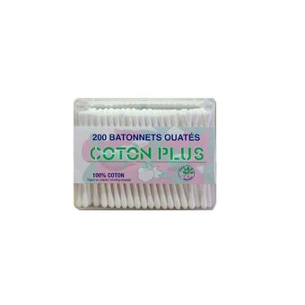[E00017245] Coton plus - Coton tige - x200