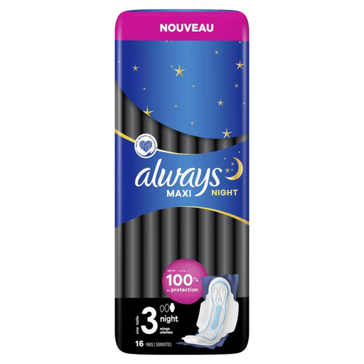 [E00020003] Always - Serviette - Maxi Night - x16