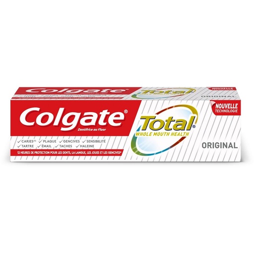 [E00007006] Colgate - Dentifrice - Total original - 75ml