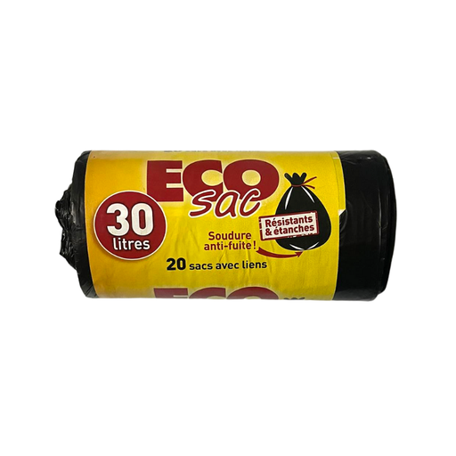[E00005056] Eco Sac - Sacs Poubelles 30L - x10