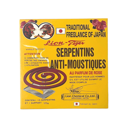 [E00023185] Lion - Anti-moustique serpentins Rose x 10 - 125g