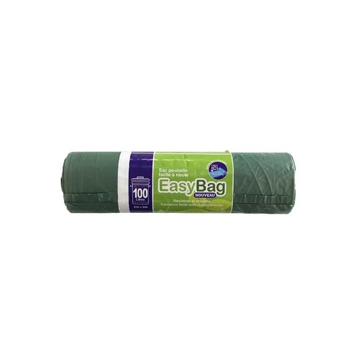 [E00029005] Easybag - Sacs Poubelles 100L - x 10