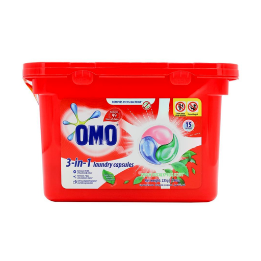 [E00006133] Omo - Capsules - Eucalyptus - 15D