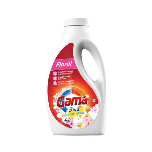 [E00033010] GAMA - Lessive Liquide - Floral - 24D