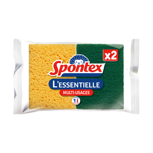 [E00002064] Spontex - Éponges à Récurer - x2