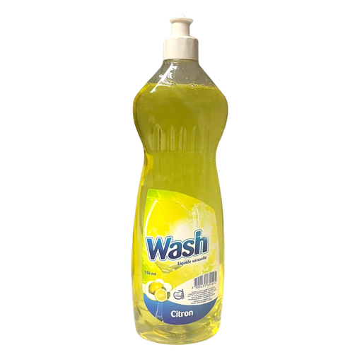 [E00005055] Wash - Liquide Vaisselle - Citron - 750ml