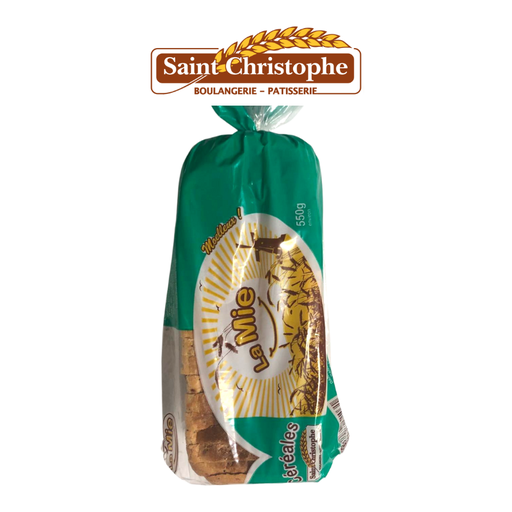 [E00044005] St-Christophe - Pain de mie Céréales - 550g