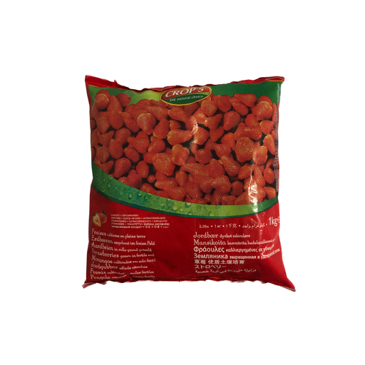 [E00004023] Crops - Fraises surgelés - 1kg