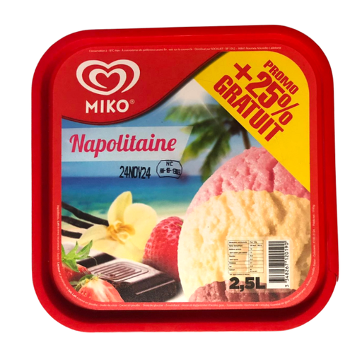 [E00018066] Miko - Glace Napolitaine - 2,5L