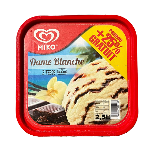 [E00018075] Miko - Glace Dame Blanche - 2,5L
