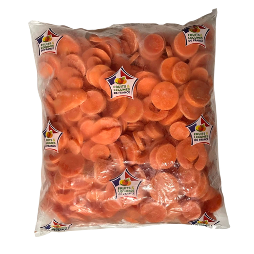[E00004055] Légume de France - Carottes Rondelles - 1kg